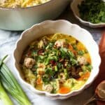Egg Roll Soup with Ground Turkey Recipe