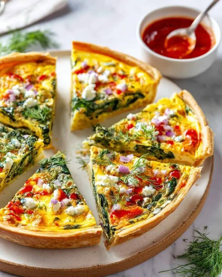 Tortilla Quiche Bake Recipe