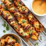 Bang Bang Chicken Skewers with Thai Sweet Chili and Sriracha Recipe