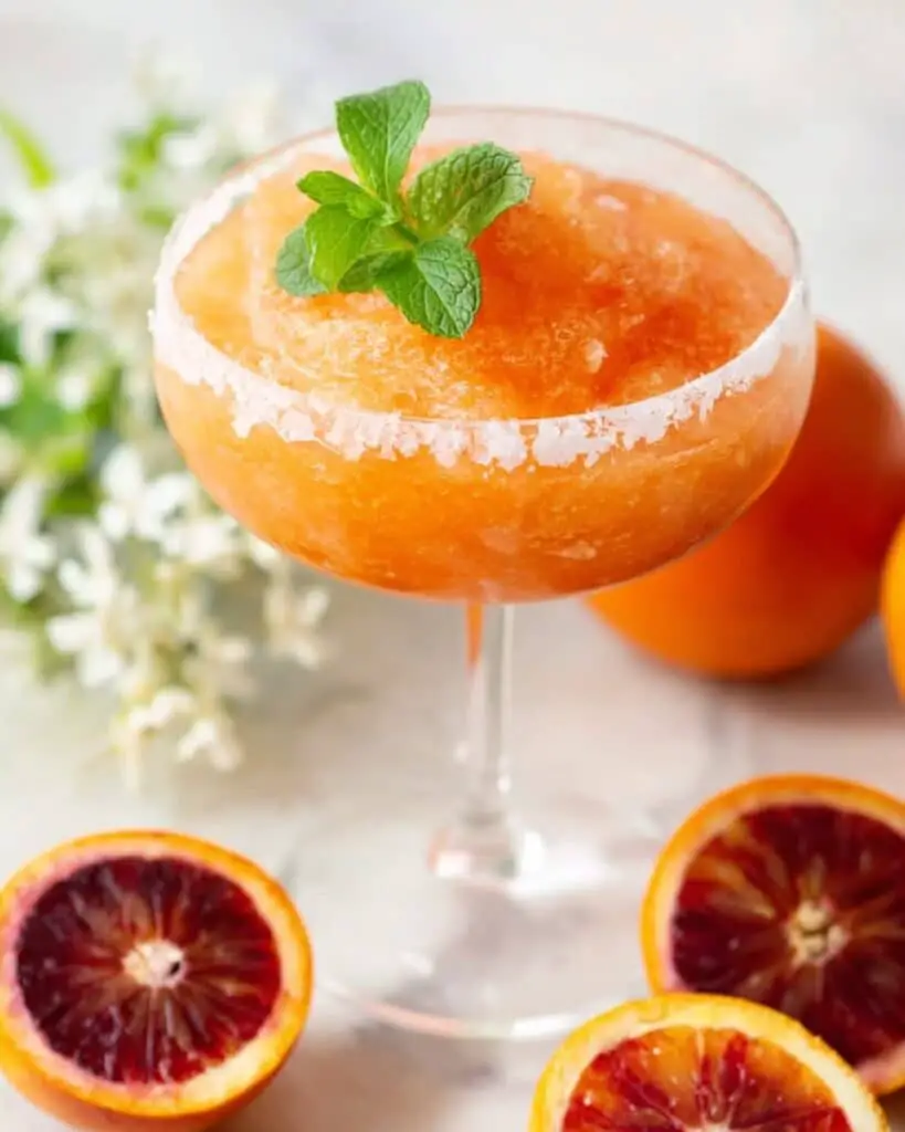 Frozen Blood Orange Margaritas Recipe