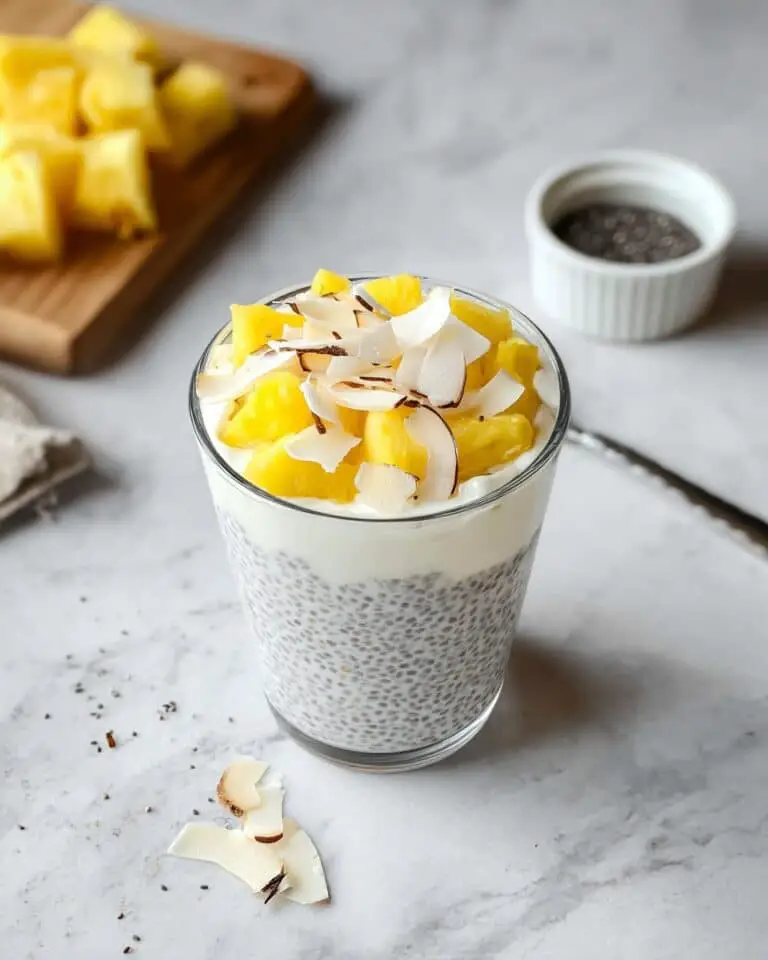 Piña Colada Chia Pudding Recipe
