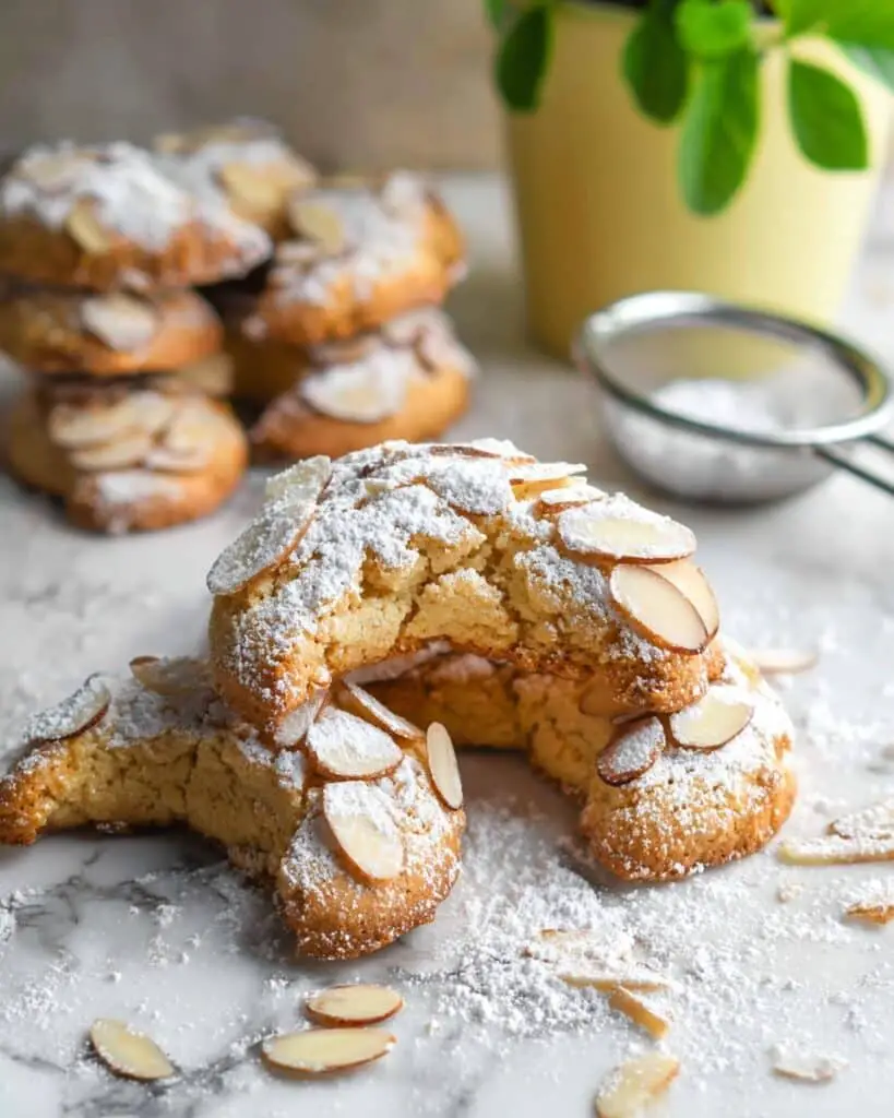 Almond Croissant Cookies Recipe