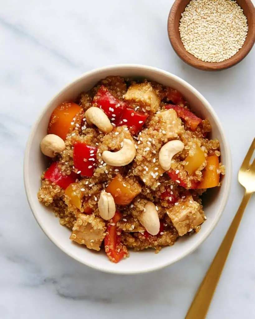 Cashew Chicken Quinoa Bake Recipe