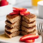 Fluffy High Protein Cottage Cheese Oats Pancakes Recipe