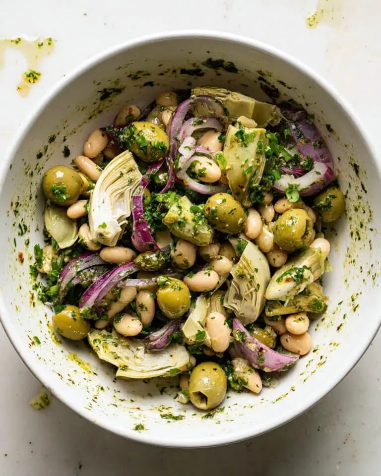 Marinated Za’atar Bean Salad Recipe