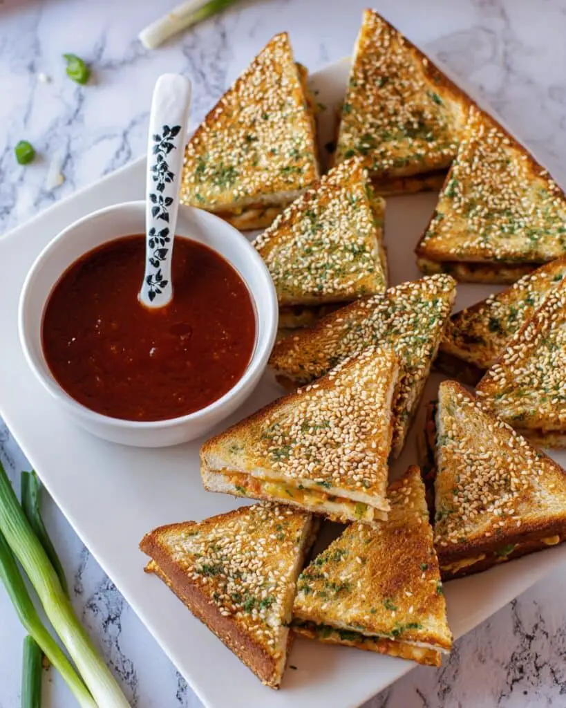 Shrimp Toast (Haa Dō Si 蝦多士) Recipe