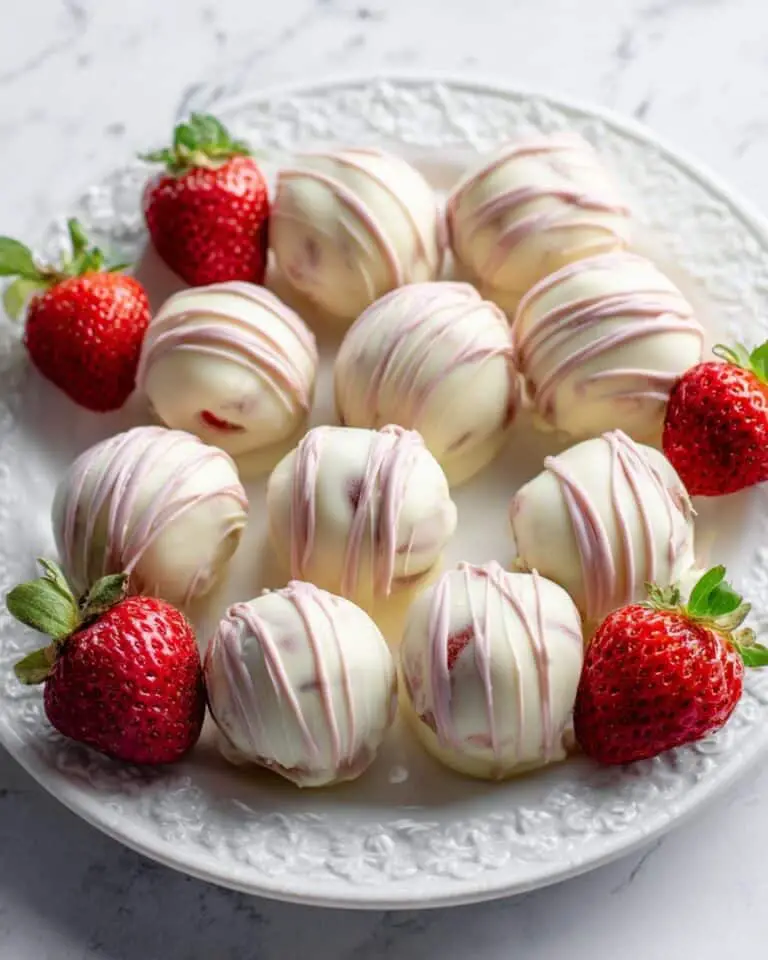 Strawberry Cheesecake Truffles Recipe