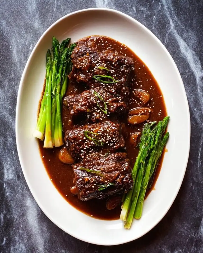 Korean Braised Beef Short Ribs Recipe