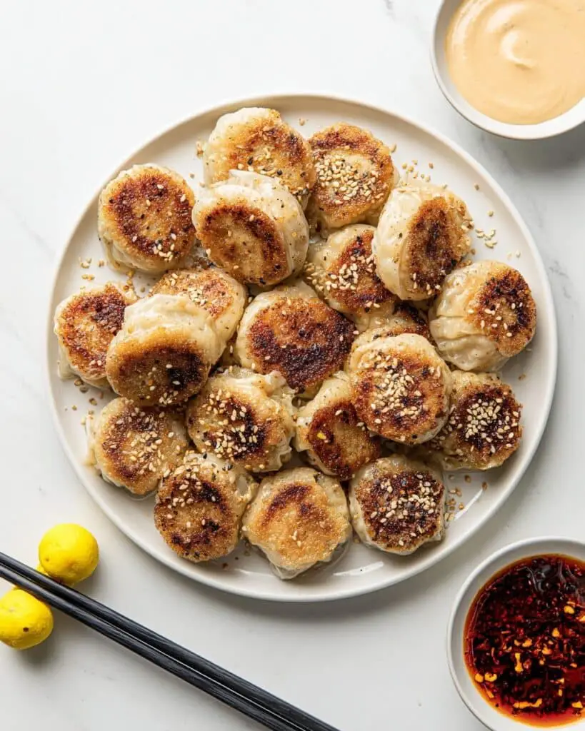 Rice Paper Rolled Dumplings with Yuzu Kosho Chicken Filling Recipe