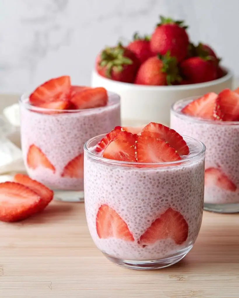 Strawberry Chia Pudding Recipe