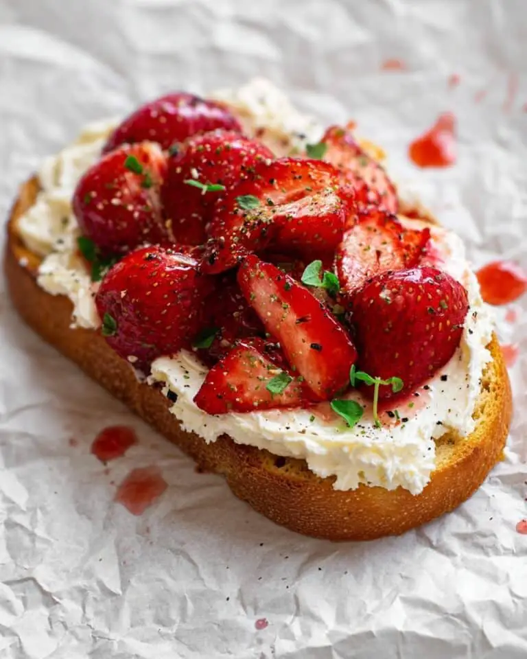 5-Minute Whipped Ricotta Toast with Fresh Fruit and Savory Topping Ideas Recipe