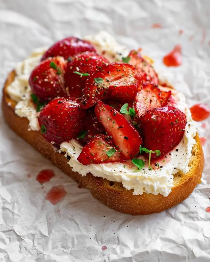 5-Minute Whipped Ricotta Toast with Fresh Fruit and Savory Topping Ideas Recipe