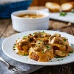 Chorizo Gravy and Cheesy Biscuits Recipe