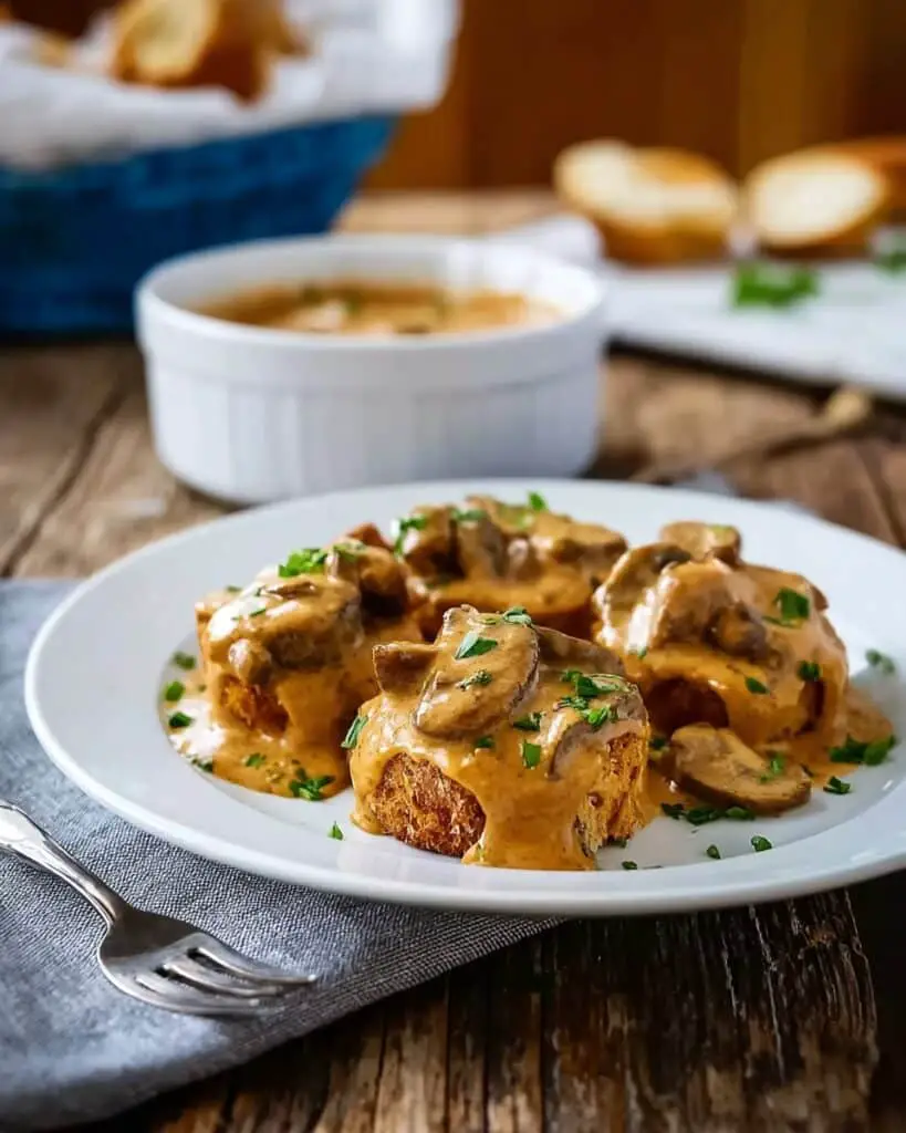 Chorizo Gravy and Cheesy Biscuits Recipe