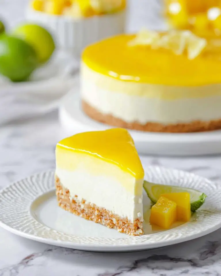 Mango Key Lime Cheesecake Recipe