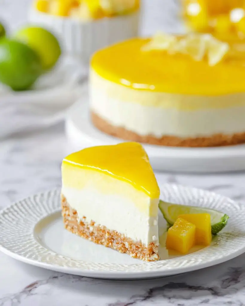 Mango Key Lime Cheesecake Recipe