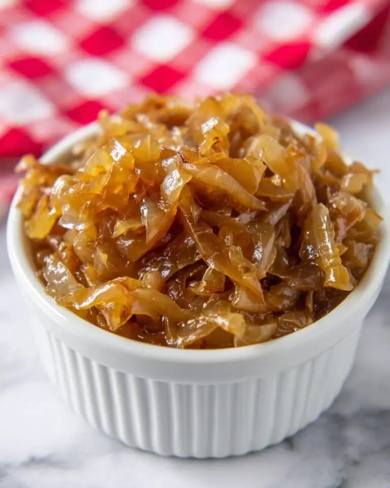 Slow Cooker Caramelized Onions Recipe