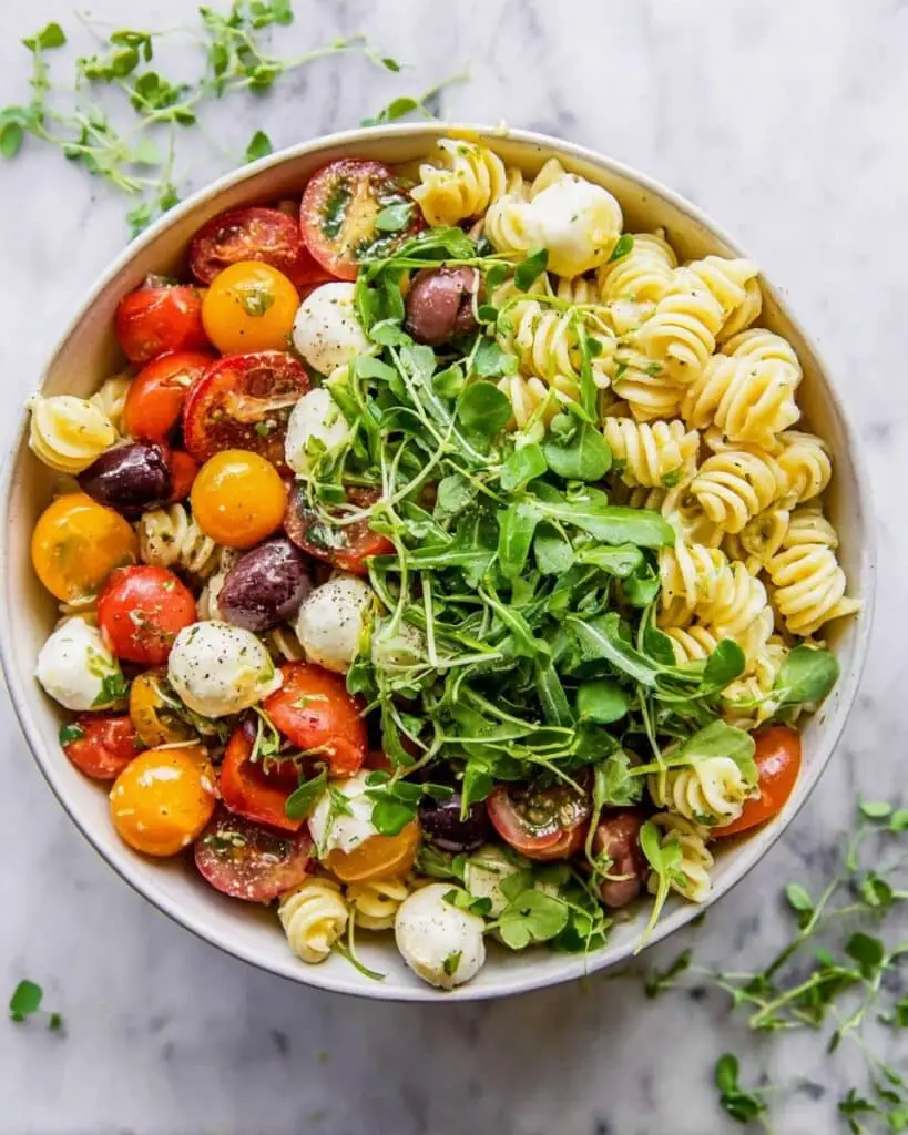 Green Goddess Pasta Salad Recipe