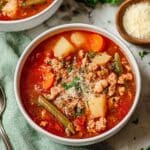 Ground Turkey Vegetable Soup Recipe
