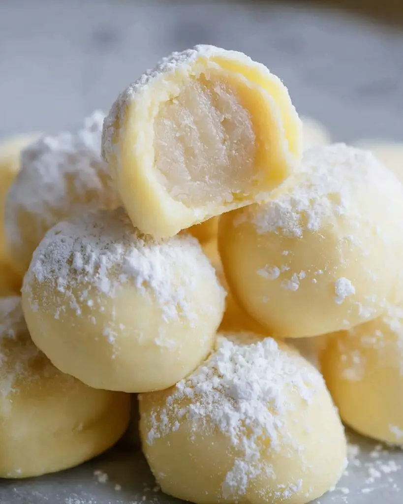 White Chocolate and Lemon Truffles Recipe