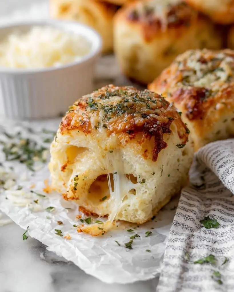 Cheesy Garlic Rolls Recipe