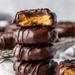 Healthy 4 Ingredient Vegan Reese's Eggs Recipe