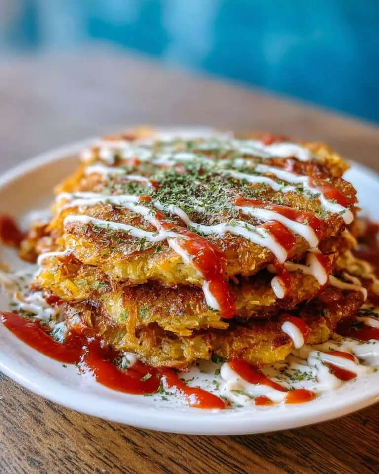 Extra Crispy Vegetable Pancakes Recipe