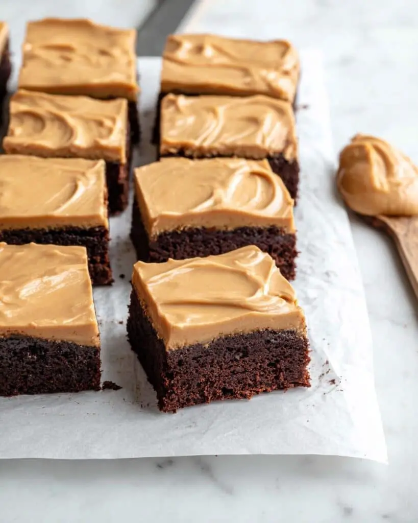 Caramelized White Chocolate Brownies with Caramelized White Chocolate Ganache Recipe