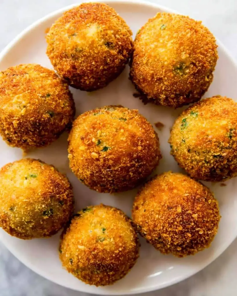 Potato Croquettes with Parmesan and Herbs Recipe