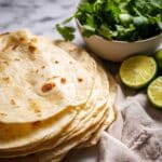 Easy Homemade Flour Tortillas Recipe