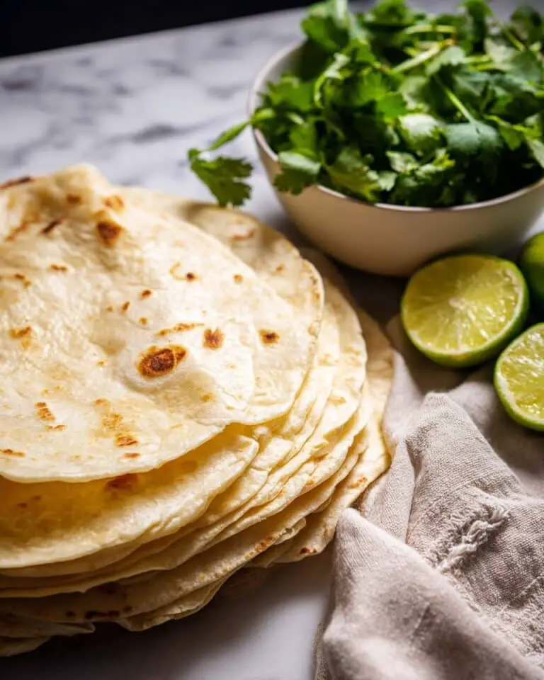 Easy Homemade Flour Tortillas Recipe