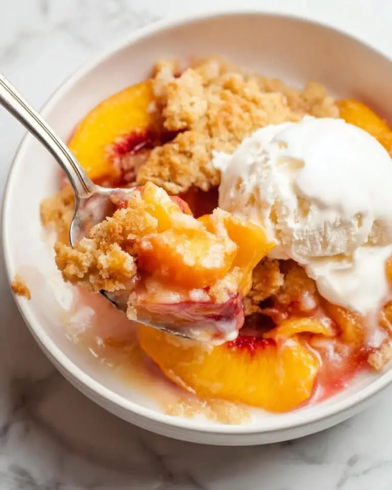 Strawberry Peach Cobbler Recipe