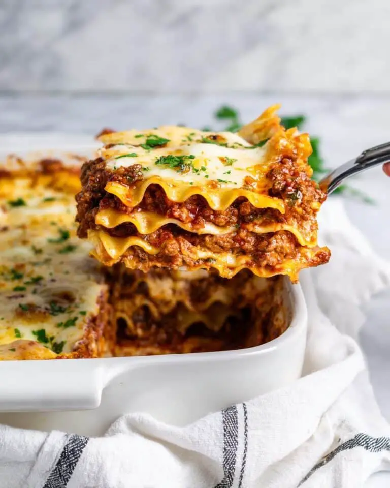 Healthy Lasagna Recipe