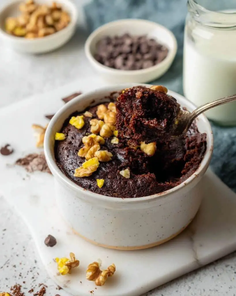 Chocolate Mug Cake in 4 Minutes Recipe