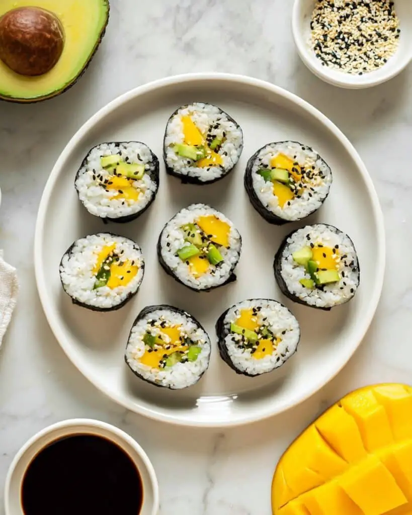 Mango Roll Sushi Recipe
