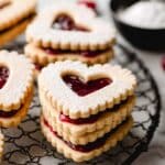 Lemon Raspberry Sandwich Cookies Recipe