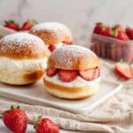 Strawberry Cream Buns Maritozzi Recipe