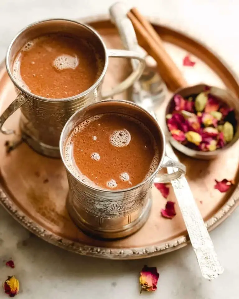 Kashmiri Kahwa Recipe | Aromatic Spiced Green Tea Recipe
