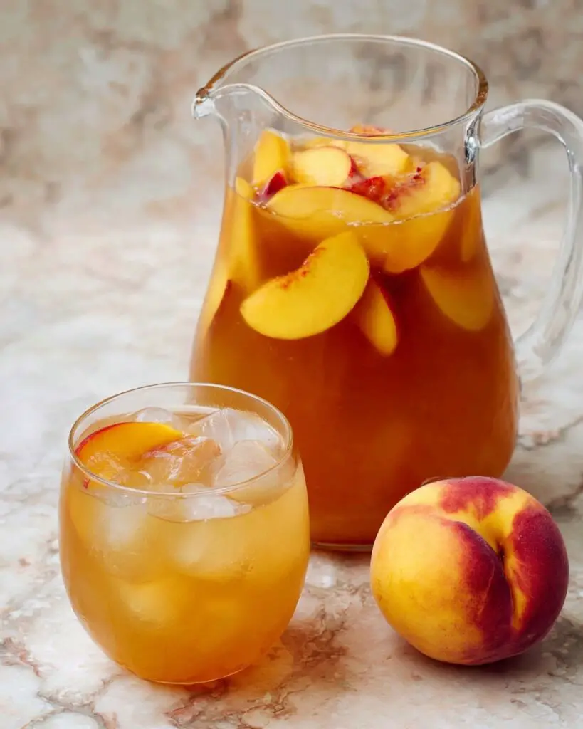 How To Make Peach Iced Tea Recipe