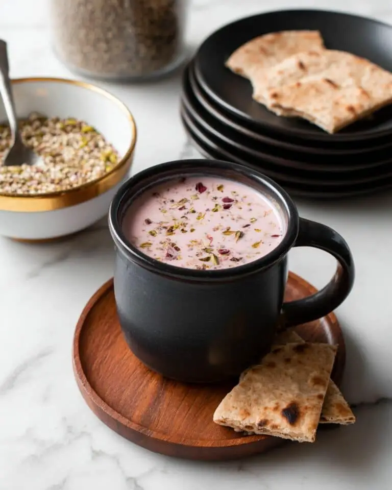 20-Minute Kashmiri Pink Chai (Kashmiri Chai) Recipe