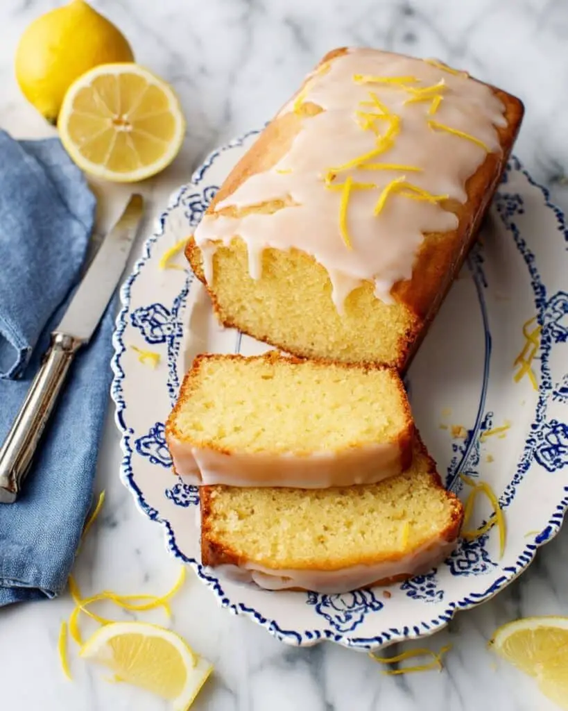Lemon Yogurt Cake with Lemon Glaze Recipe