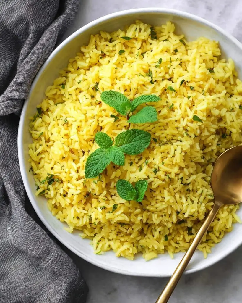Greek Lemon Rice Recipe