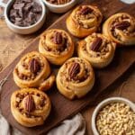 Brioches roulées au Praliné Recipe