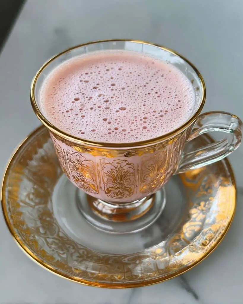 Kashmiri Pink Chai (Noon Tea) Recipe