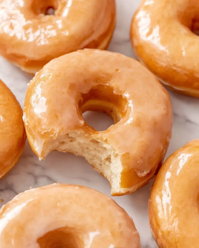 Glazed Homemade Donuts Recipe