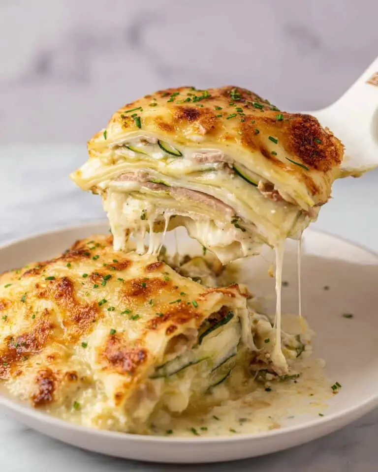 Zucchini Lasagna Loaf Recipe