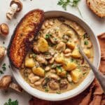 Cozy White Bean Mushroom Stew (Vegan) Recipe