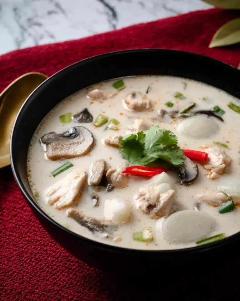 Authentic Tom Kha Gai (Thai Coconut Chicken Soup) Recipe