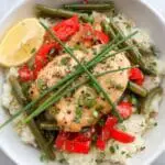 Spicy Thai Basil Chicken with Coconut Cauliflower Rice Recipe