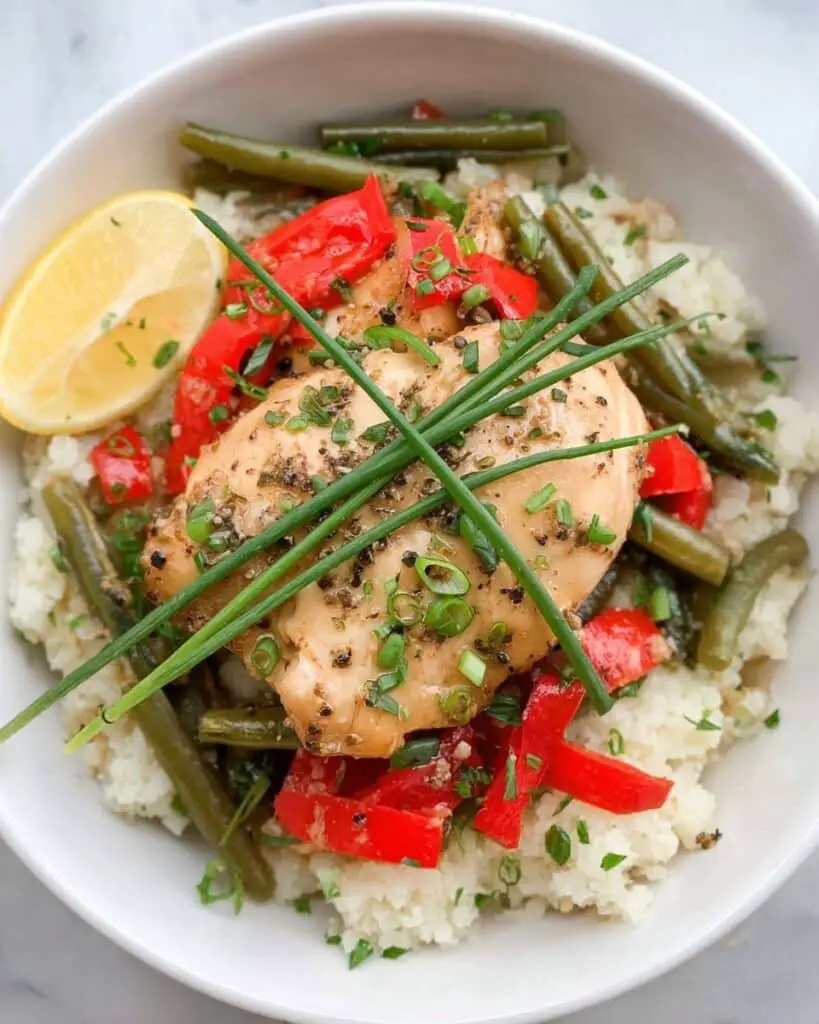 Spicy Thai Basil Chicken with Coconut Cauliflower Rice Recipe